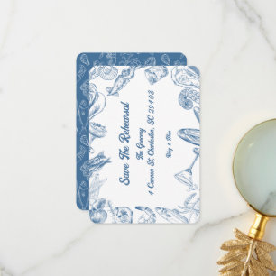 Cartão De Agradecimento Escamas e Conchas - Salve o Ensaiio 