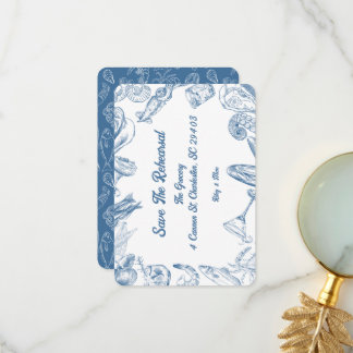 Cartão De Agradecimento Escamas e Conchas - Salve o Ensaio 