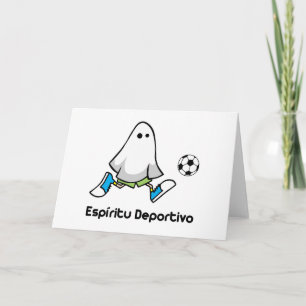 Cartão De Agradecimento Espiritu Deportivo