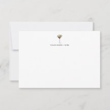 Espresso Martini Notecard