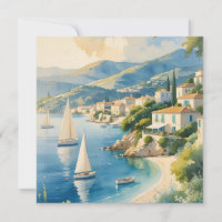Estilo Vintage Cote D'Azur Viagem francês
