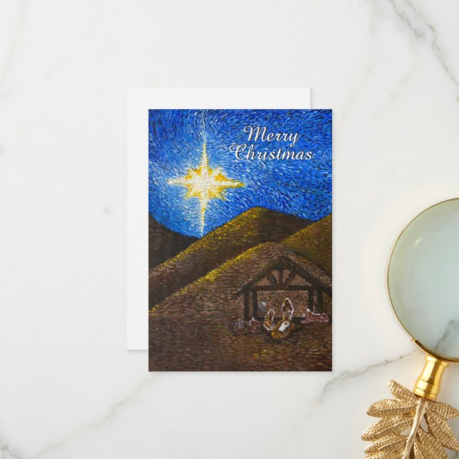 Cartão De Agradecimento Estrela do Norte (Frente/Verso In Situ)