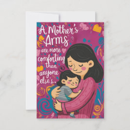 Cartão De Agradecimento "Eternal Bonds: Boas-vindas ao Dia de as mães