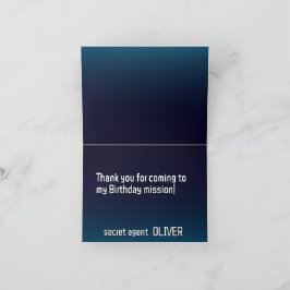 Cartão De Agradecimento Etiqueta de presentes