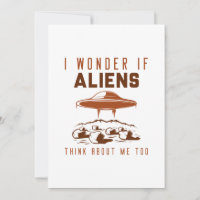 Eu Me Pergunto Se Os Aliens Pensam Em Mim Também