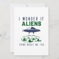 Eu Me Pergunto Se Os Aliens Pensam Em Mim Também