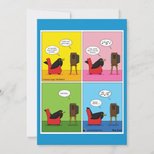 Cartão De Agradecimento Eu Nunca Dormirei Quic