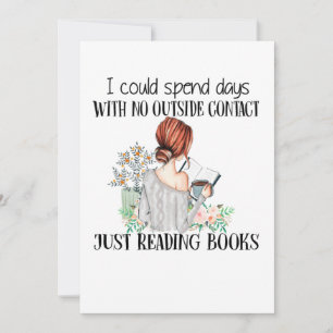 Cartão De Agradecimento Eu Poderia Passar Dias Sem Contato No Exterior Ape