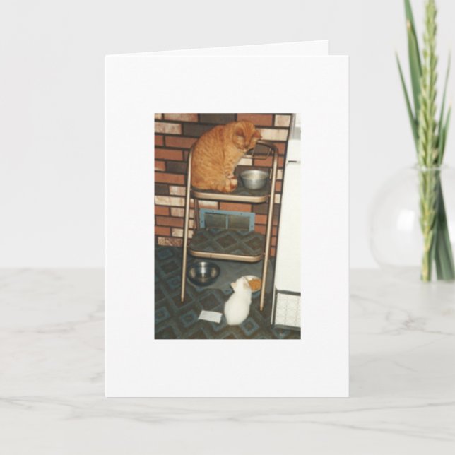 Cartão De Agradecimento Eu quero ser VOCÊ quando eu cresço acima! (Frente)