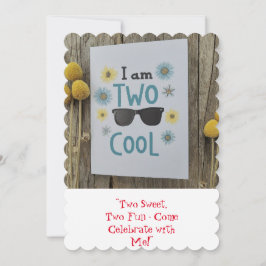 Cartão De Agradecimento Eu sou duas Kool, duas divertidas