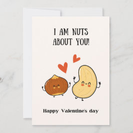 Cartão De Agradecimento Eu sou loucos sobre você, feliz dia dos namorados