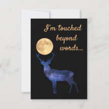 Eu sou tocado além das palavras