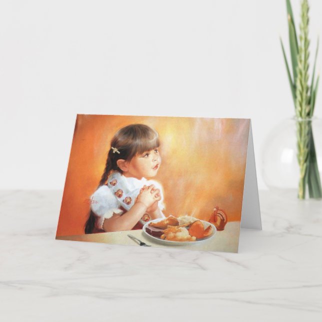 Cartão De Agradecimento Eu também sou grato (Frente)