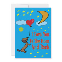 Eu te amo na lua e de volta