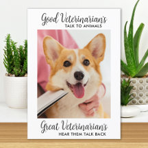 Excelente Veterinário Personalizado Pet Dog Foto T