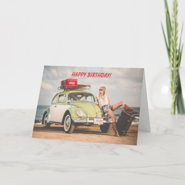 CARTÃO DE AGRADECIMENTO EXCITING BIRTHDAY CARD (Frente)