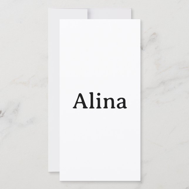 Cartão De Agradecimento excluir texto adicionar próprio desenho 8" x 4" Pl (Frente)