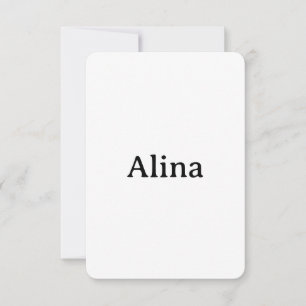 Cartão De Agradecimento excluir texto adicionar próprio design 3,5" x 5" A