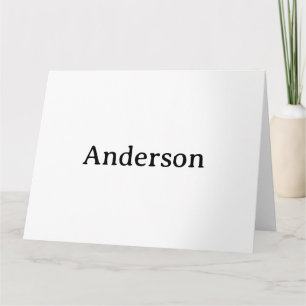 Cartão De Agradecimento Excluir texto Substituir próprio design 8,5" x 11"