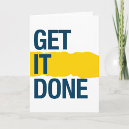 Cartão De Agradecimento Faça isso