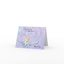 Fada Azul no Casamento com Aquarela Púrpura Obriga