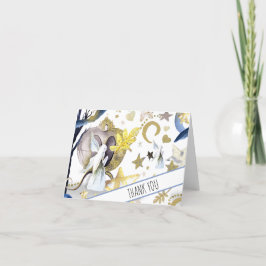 Cartão De Agradecimento *~* Fairy Fantasy Chá de fraldas De Treinador Obri