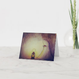 Cartão De Agradecimento Fantasma com coração