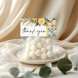 Cartão De Agradecimento Febre de Azulejo do Mediterrâneo: italiano Positan