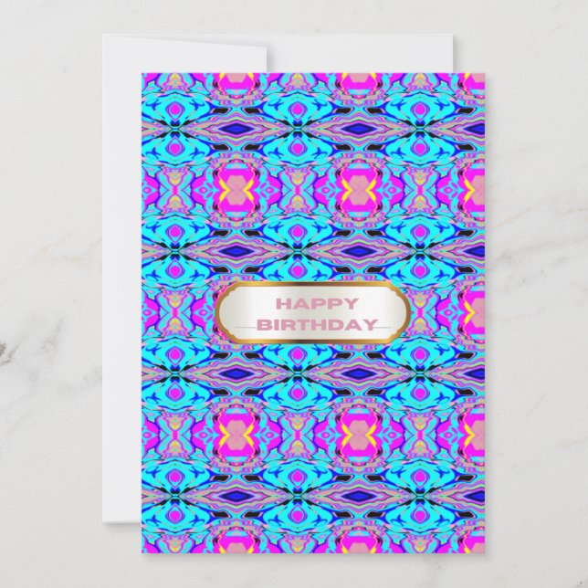 CARTÃO DE AGRADECIMENTO FELIZ ANIVERSÁRIO (Frente)