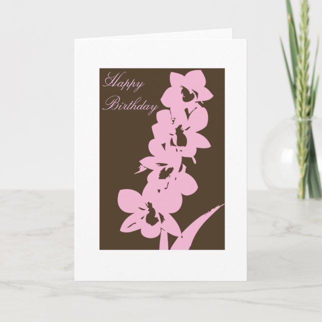 Cartão De Agradecimento Feliz aniversario (Frente)