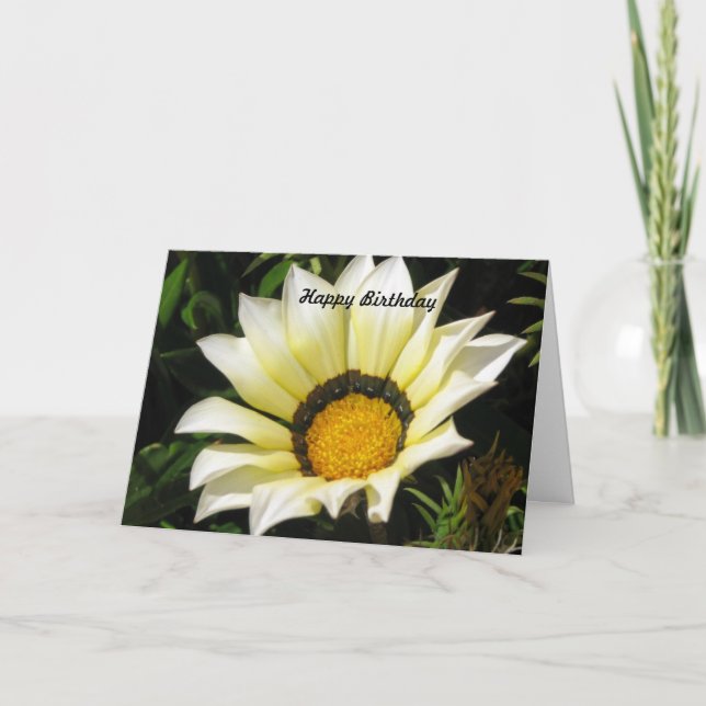 Cartão De Agradecimento Feliz aniversário (Frente)