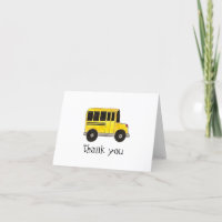 Feliz Aniversário de Ensino de Ônibus Amarelo
