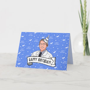 Cartão De Agradecimento Feliz Aniversário Do Doutor Fauci