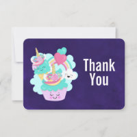 Feliz Cupcake e Obrigados de aniversário de Sorvet