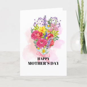 Cartão De Agradecimento Feliz dia da mãe