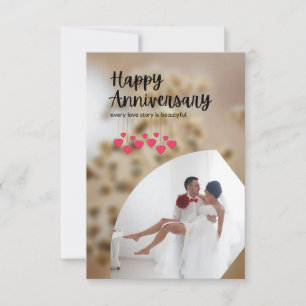 Cartão De Agradecimento Feliz Dia de Casamento