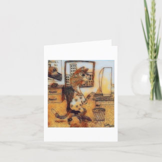 Cartão De Agradecimento Feliz Dia do Secretário