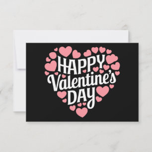 Cartão De Agradecimento Feliz Dia dos Namorados Divertido Coração Amor Dia