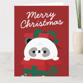 Cartão De Agradecimento Feliz e Simples Feliz Natal