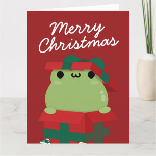 Cartão De Agradecimento Feliz e Simples Feliz Natal