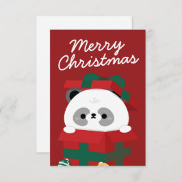 Cartão De Agradecimento Feliz e Simples Feliz Natal