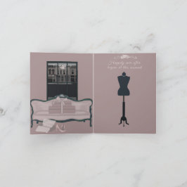 Cartão De Agradecimento Feliz para sempre após a placa