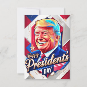 Cartão De Agradecimento feliz presidente dia 2025