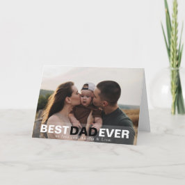 Cartão De Agradecimento Feliz primeiro Dia de os pais da Esposa