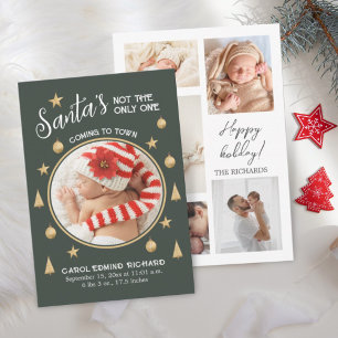 Cartão De Agradecimento Feriado de Estágios de Colagem de Fotos Engraçada