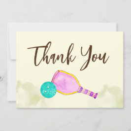 Cartão De Agradecimento Festa de aniversário de Esportes de Esportes de Pi