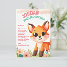 Festa de Aniversário Infantil da Pequena Raposa Fo