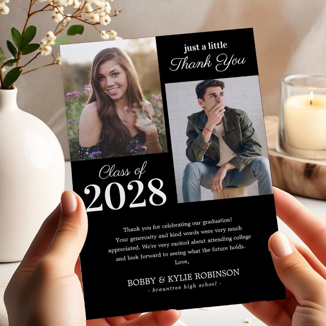 Cartão De Agradecimento Festa de formatura da junta Sibel (Criador carregado)