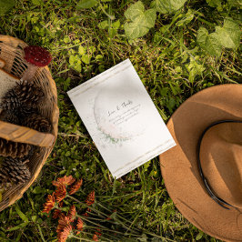 Cartão De Agradecimento Filho da Lua | Chá de fraldas Boho Hippie