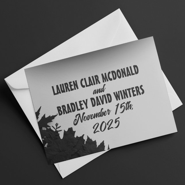 Cartão De Agradecimento Filme Noir Wedding da década de 1940 (Criador carregado)